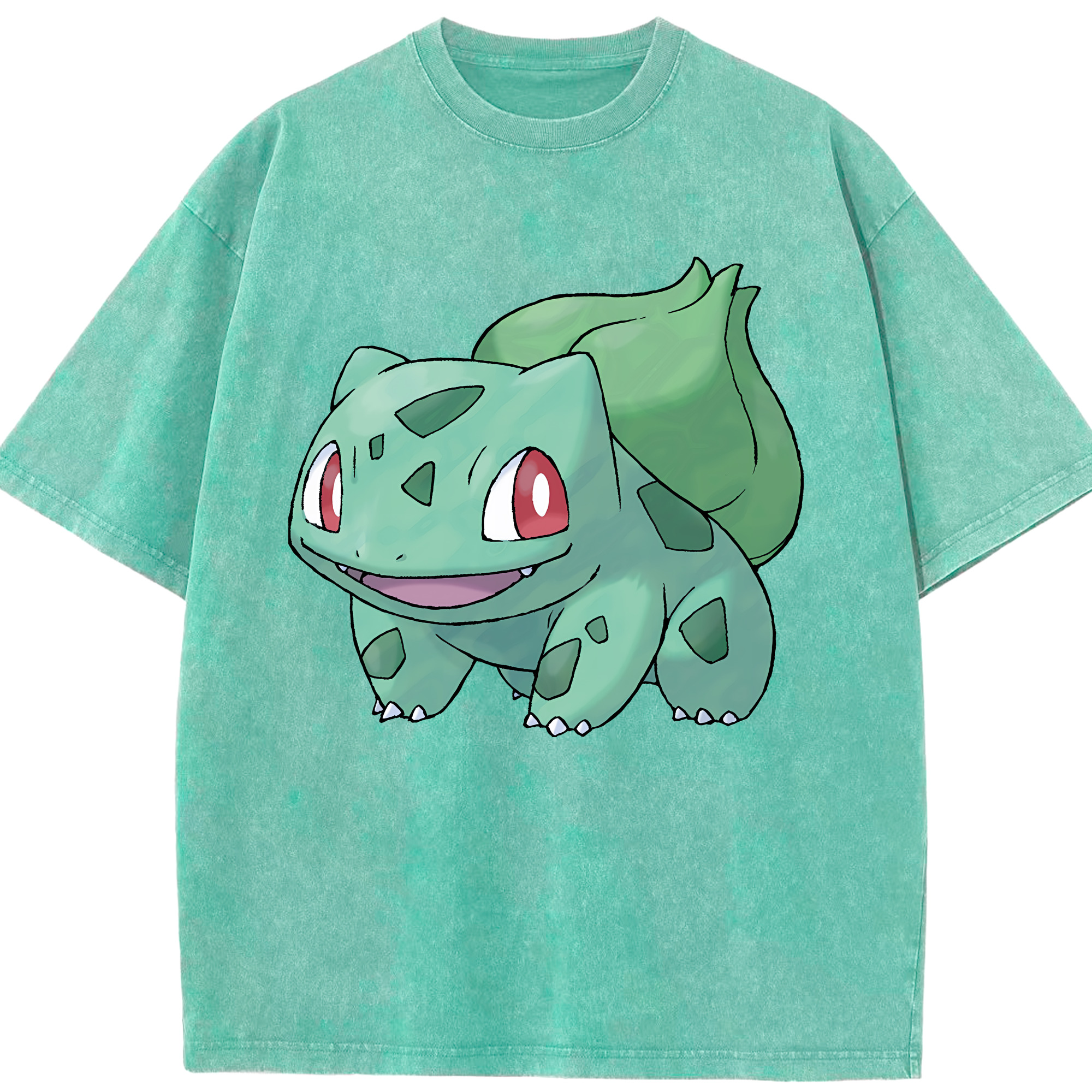 （画像用） ポケットモンスター Pokémon 綿100% ヴィンテージ風 半袖Tシャツ（フロントプリント）